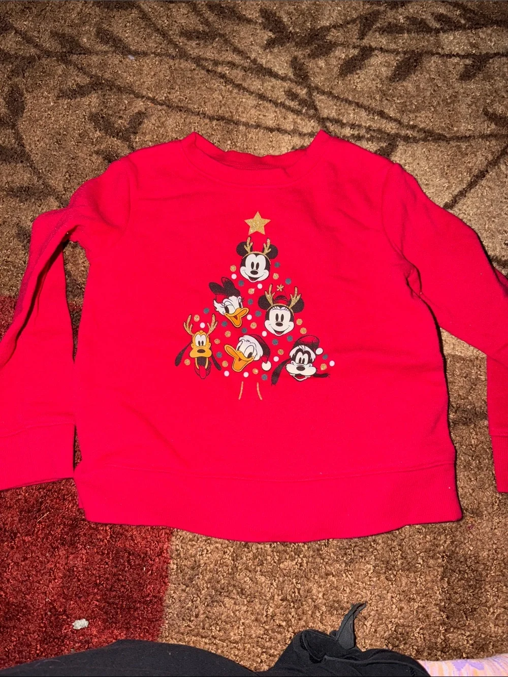 Little girls Christmas sweater